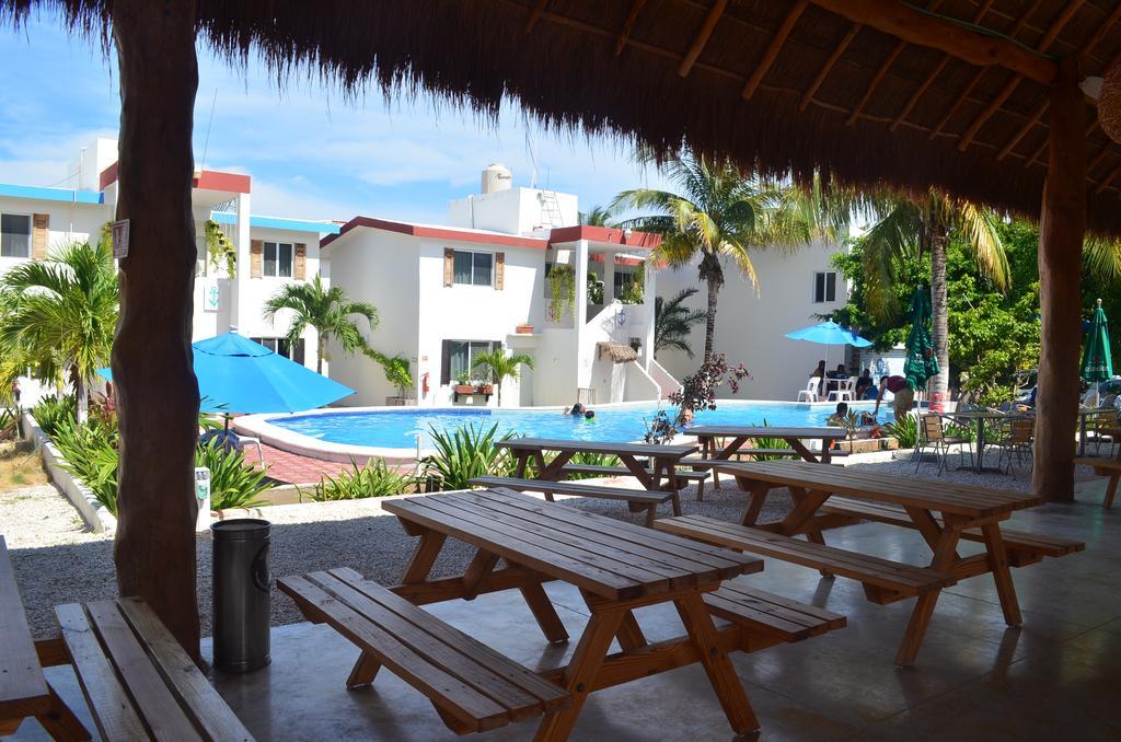 Gota De Sal Apartments Puerto Morelos Bagian luar foto