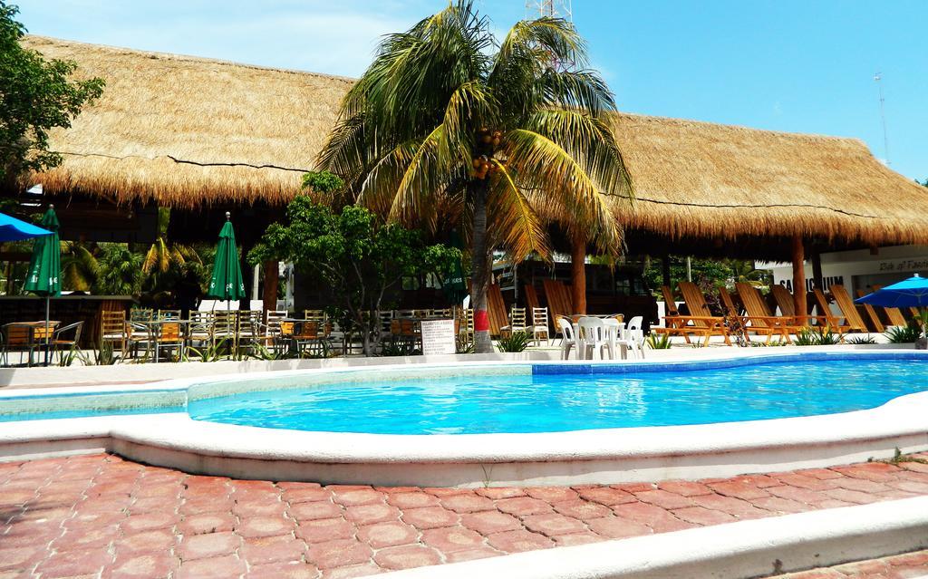 Gota De Sal Apartments Puerto Morelos Bagian luar foto